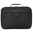 Longchamp Canvas Leather Briefcase