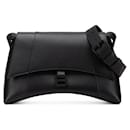 Balenciaga Leather Downtown Medium Shoulder Bag 671354