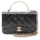 Chanel Leather Matelasse Top Handle 2way Bag LH1XK5X7