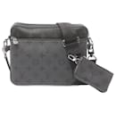 Louis Vuitton Monogram Eclipse Trio Messenger Shoulder Bag M69443