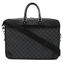 Louis Vuitton Damier Graphite PDV Portedocument Voyage 2way Briefcase N41123