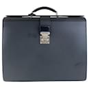 Louis Vuitton Taiga Pilot Case Briefcase M30022
