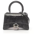 Balenciaga Leather Hourglass XS Handbag 592833