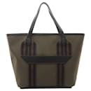 Hermes Passantgle Toile Military Clemence Tote Bag - Hermès