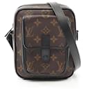 Louis Vuitton Monogram Macassar Christopher Shoulder Bag M69404