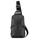 LOUIS VUITTON Damier Graphite Avenue Sling Bag Men's Shoulder Bag Black N41719 - Louis Vuitton