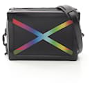 Louis Vuitton Soft Trunk Taiga Rainbow Leather Shoulder Bag