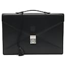 Loewe Leather Anagram Briefcase Business Bag