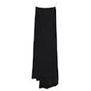 Alexander McQueen High Waist Maxi Skirt in Black Wool - Alexander Mcqueen