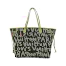 Louis Vuitton Monogram Graffiti Neverfull GM Handbag