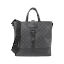 Louis Vuitton Monogram Eclipse Saumur Tote Handbag