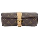 Louis Vuitton Monogram Etui 3 Montres M47530 Watch Case