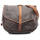 Louis Vuitton Brown Monogram Saumur 35