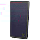 Louis Vuitton Long Wallet Taiga Portefeuille Brazza