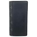 Louis Vuitton Long Wallet Monogram Eclipse Epi Portefeuille Brazza