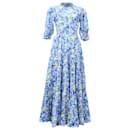 Rixo Agynees Floral-Printed Maxi Dress in Multicolor Cotton - Autre Marque