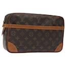 LOUIS VUITTON Monogram Compiegne 28 Clutch Bag M51845 LV Auth BD2305 - Louis Vuitton