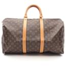 Louis Vuitton Keepall Monogram Coated Canvas Boston Bag