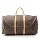 Louis Vuitton Keepall 55 Monogram Boston Bag