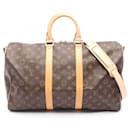 Louis Vuitton Keepall Bandouliere Monogram Boston Bag