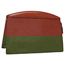 LOUIS VUITTON Epi Trousse Crete Pouch Brown M48403 LV Auth 125363 - Louis Vuitton