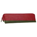 LOUIS VUITTON Epi Trousse Crayons Pen Case Red M56547 LV Auth am8480 - Louis Vuitton