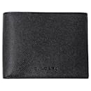 Bvlgari Men's Bi-Fold Leather Wallet - Bulgari