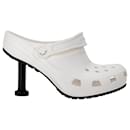 Balenciaga x Crocs Madame 70 Mules in White Rubber