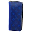 Louis Vuitton Long Wallet Taiga Rama Zippy Vertical M30447 Cobalt
