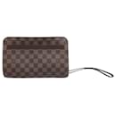Louis Vuitton Clutch Bag Damier Saint N51993 Ebene