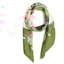 Hermès Square Scarf 90 Pearls of Kenya 1997 Rybaltchenko Twill Scarf Hermes