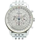 Breitling Navitimer Montbrillant 1330 Silver Dial Men's Watch