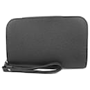 Louis Vuitton Clutch Bag Taiga Baikal M30182