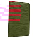 LOUIS VUITTON Epi Organizer De Poch Card Case Red M6358E LV Auth 121247 - Louis Vuitton