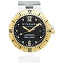 Bvlgari Diagono Scuba SD40SG Black Dial Watch - Bulgari
