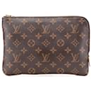 Louis Vuitton Brown Monogram Etui Voyageur PM