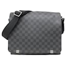 Louis Vuitton Damier Graphite District MM Shoulder Bag