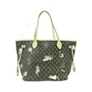 Louis Vuitton Catgram Neverfull MM Handbag