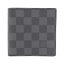 Louis Vuitton Damier Graphite Portefeuille Marco N62664 Wallet