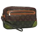 LOUIS VUITTON Monogram Marly Dragonne GM Clutch Bag M51825 LV Auth BA2661 - Louis Vuitton