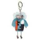 Fendi Multicolor Fur Robot Bag Charm