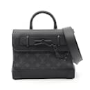 Louis Vuitton Steamer PM Monogram Eclipse Handbag