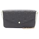 Louis Vuitton Pochette Felicie Monogram Empreinte Shoulder Bag