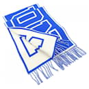 Louis Vuitton Blue Cashmere Stole