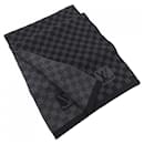 Louis Vuitton Black and Gray Wool Stole