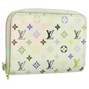 LOUIS VUITTON Monogram Multicolor Zippy Coin Purse White M93741 LV Auth 121210 - Louis Vuitton