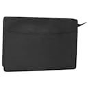 LOUIS VUITTON Epi Pochette Homme Clutch Bag Black Noir M52522 LV Auth 121095 - Louis Vuitton