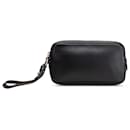 Pochette Volga Eclipse em couro de bezerro preto Louis Vuitton