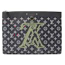 Louis Vuitton Men's Monogram Ink Upside Down Pochette Apollo Clutch Bag