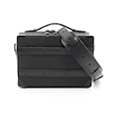 Louis Vuitton Black Leather Shoulder Bag